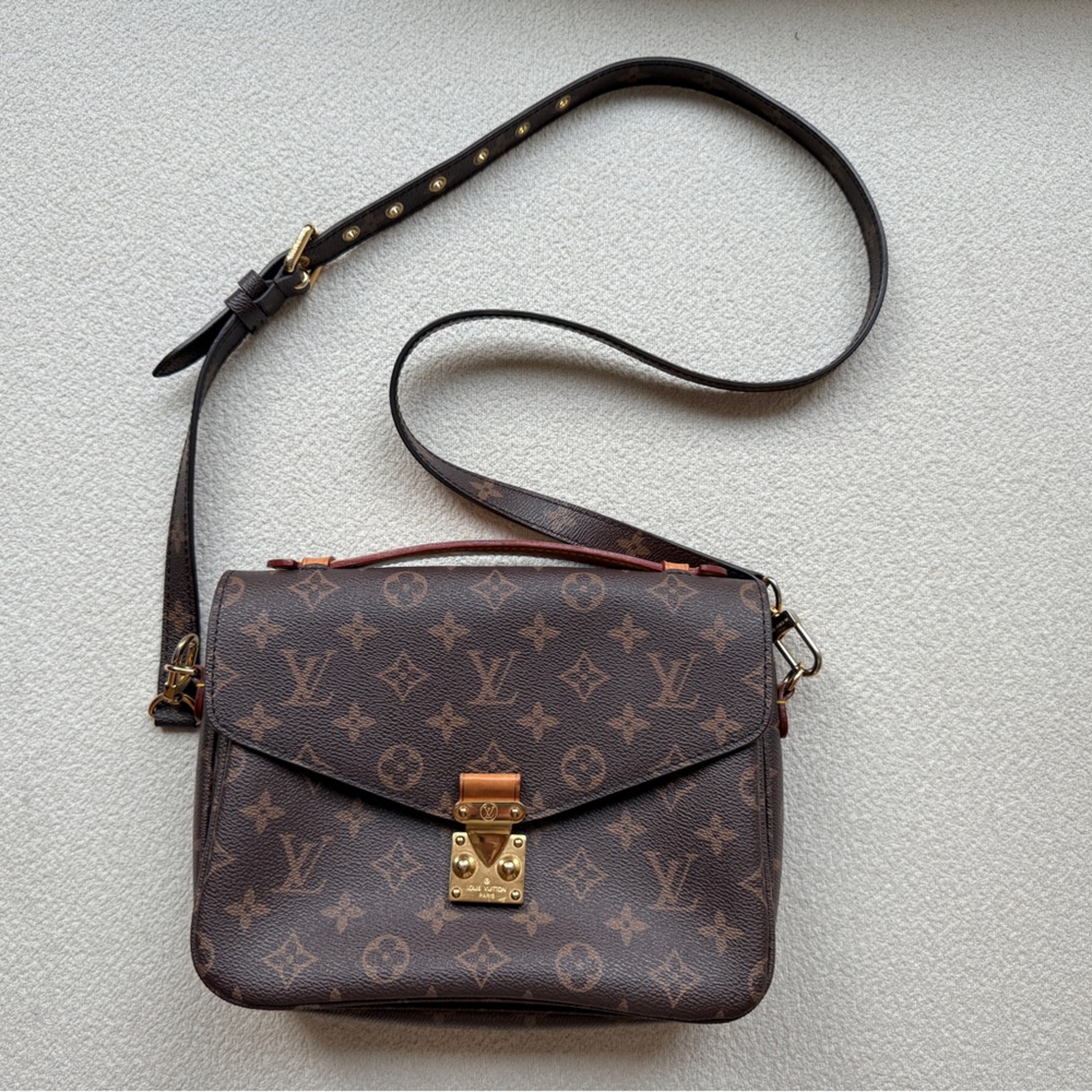 Louis Vuitton Brown Monogram Satchel